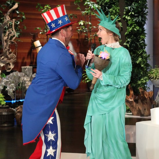Emily Blunt Scare on Ellen DeGeneres