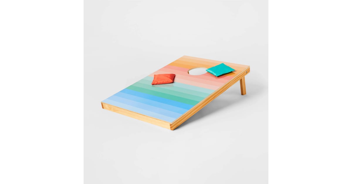Wood Bean Bag Toss Ombre Stripes New Summer Sun Squad Products From