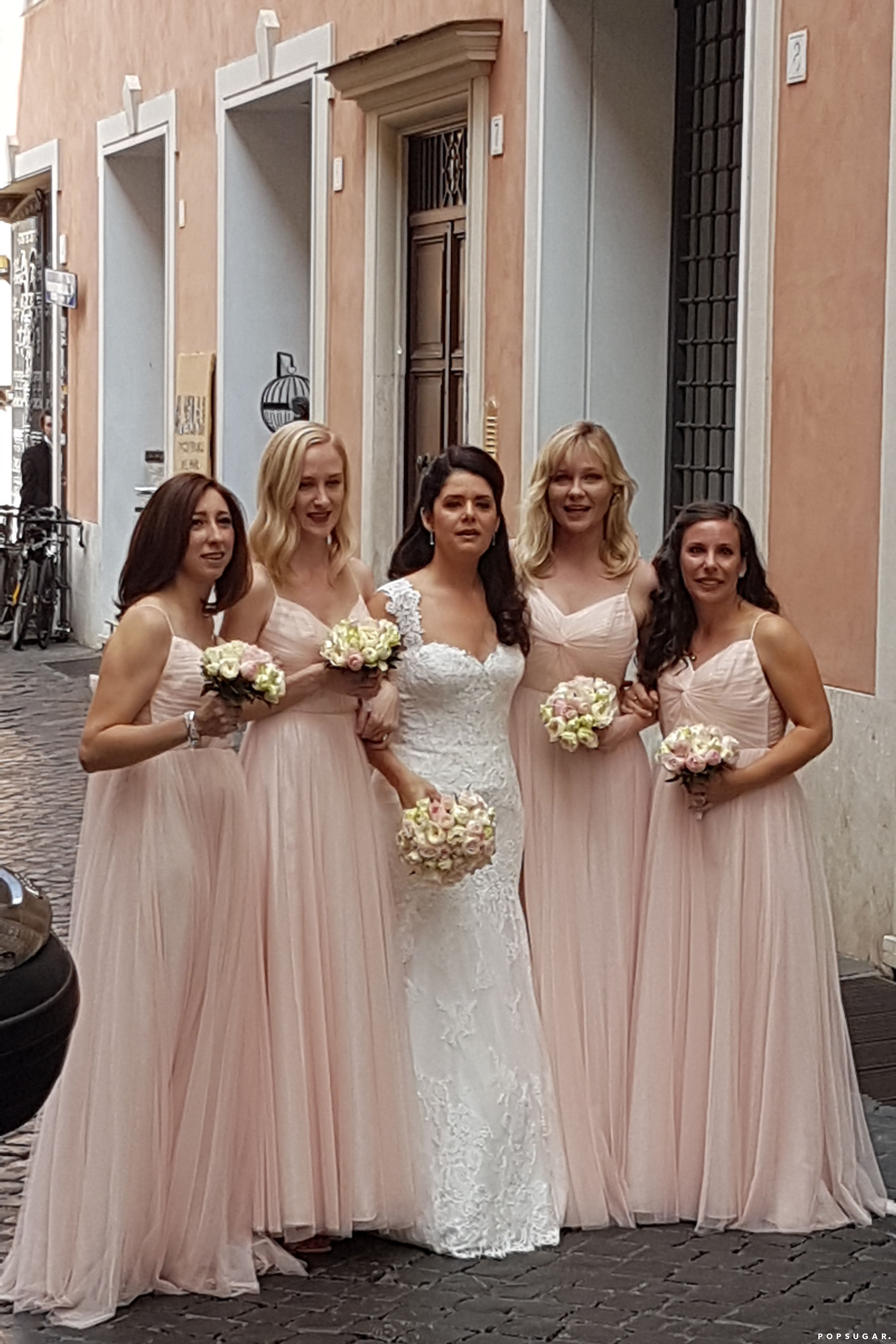 Kirsten Dunst Bridesmaid in Rome Pictures
