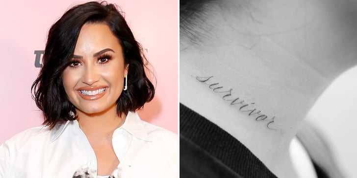 Demi Lovato's Survivor Tattoo — See the Photo | POPSUGAR Beauty UK