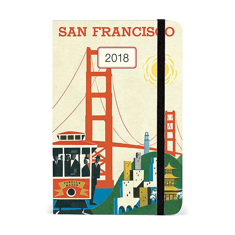 Cavallini & Co. 2018 San Francisco Weekly Planner ($11, originally $15)