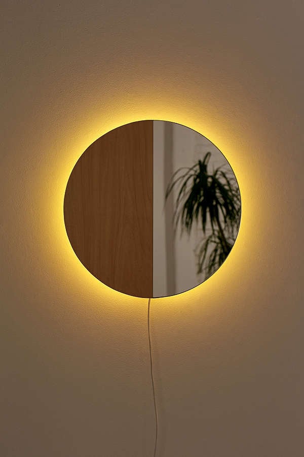 Circle Mirror Sconce