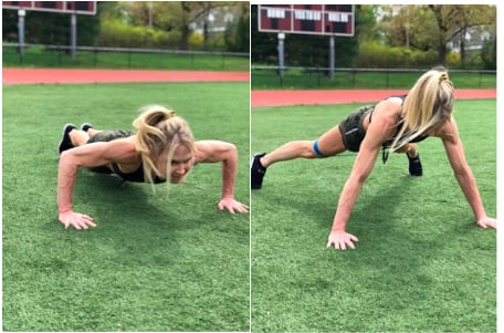 Push-Up-Plank Jack