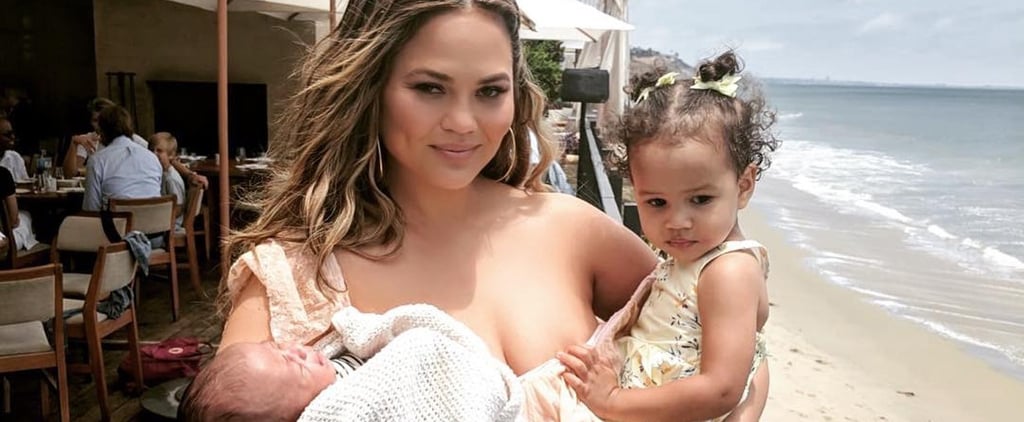 Chrissy Teigen Perfectly Captures the Struggle of Instagramming as a Mom of 2