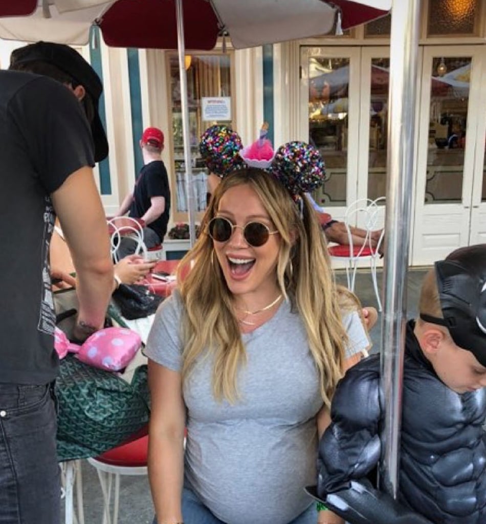 Hilary Duff Spends Birthday at Disneyland 2018