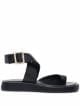 Gia Couture x Rosie Huntington-Whiteley Wraparound Flat Sandals
