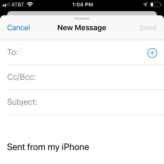 Can You Hyperlink Text in an iPhone Email?