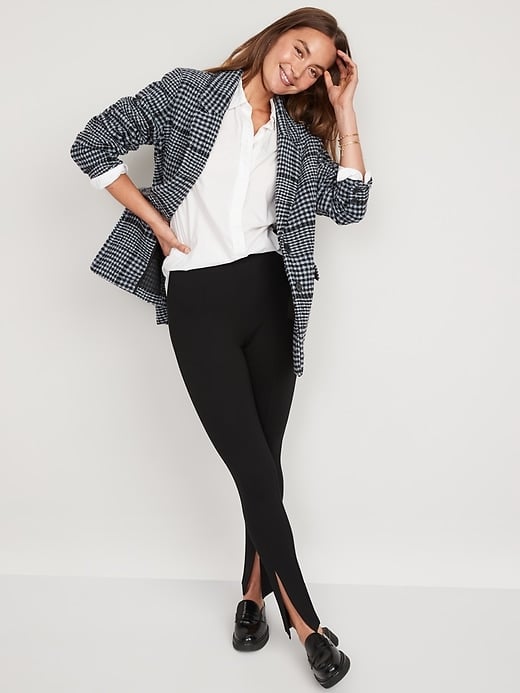 Women's Houndstooth Leggings, Perfect for the Office, Work From Home or for  Casual Wear 