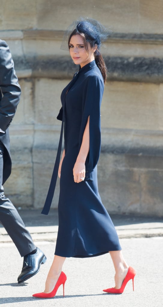 Victoria Beckham Dress at Royal Wedding 2018