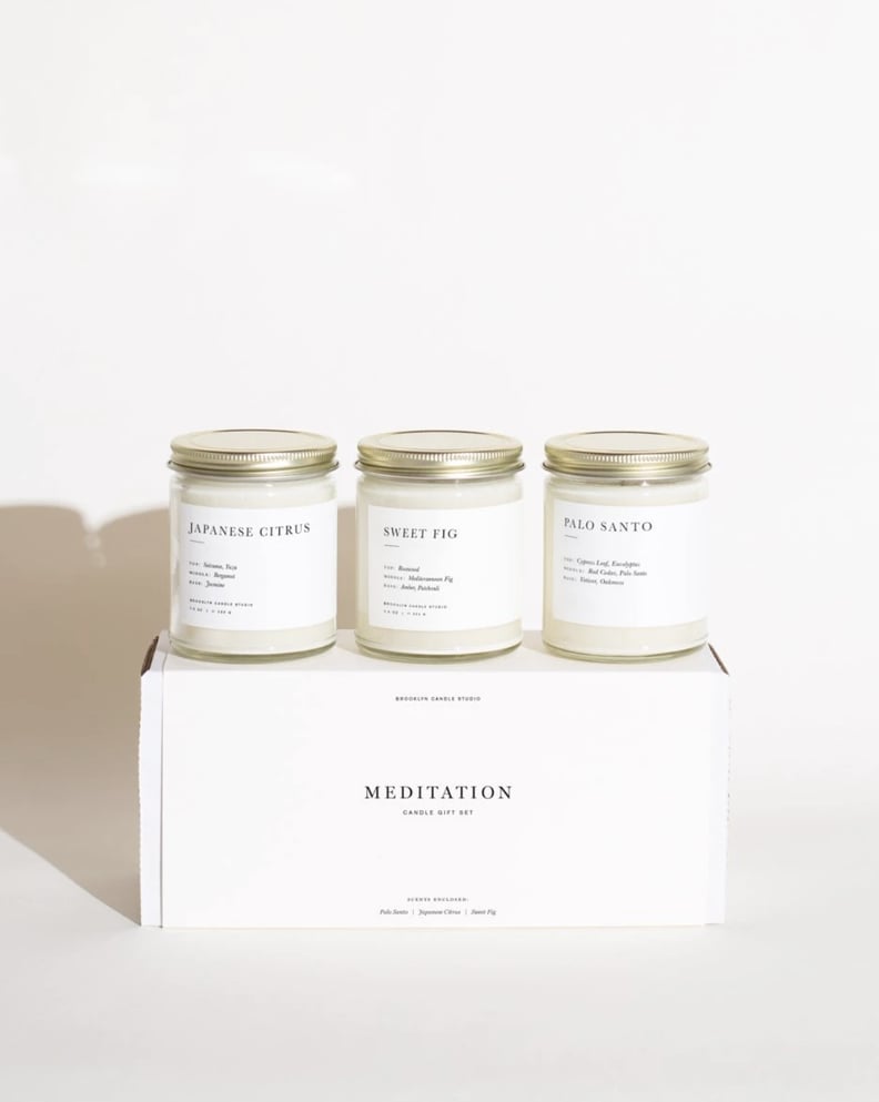 Brooklyn Candle Studio Meditation Minimalist Candle Gift Set