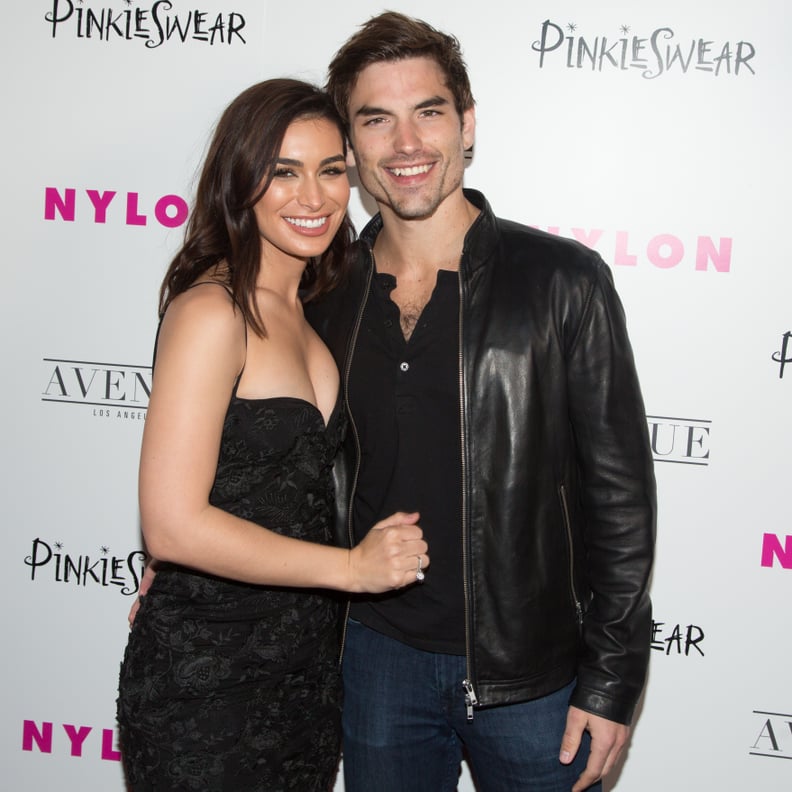 LOS ANGELES, CA - MAY 22:  Ashley Iaconetti (L) and Jared Haibon arrive for NYLON Hosts Annual Young Hollywood Party at Avenue on May 22, 2018 in Los Angeles, California.  (Photo by Gabriel Olsen/FilmMagic)