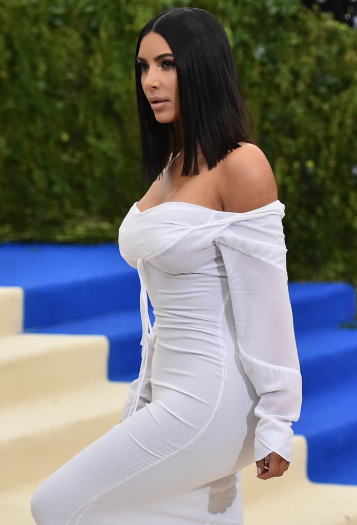 Kim Kardashian S Hair And Makeup At The 2017 Met Gala Kim Kardashian