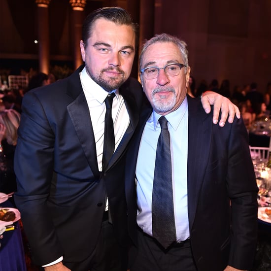 Leonardo DiCaprio and Robert De Niro at amfAR Gala 2016
