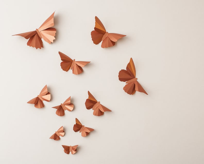 Copper Butterflies 3D Wall Decor