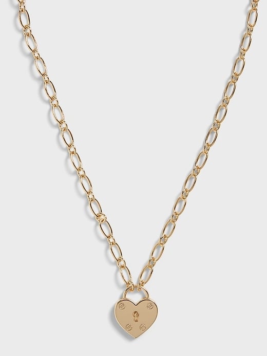 Heart Lock Necklace