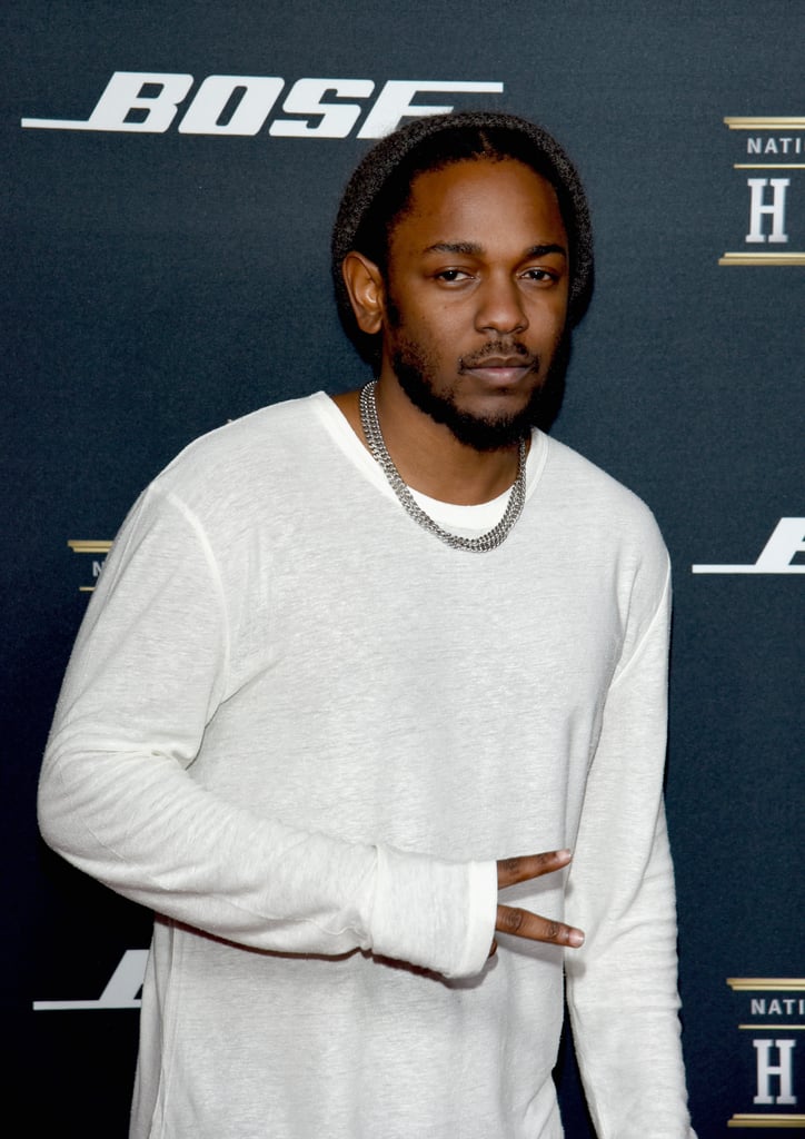 Pictured: Kendrick Lamar | Celebrities at Super Bowl Preparties 2016