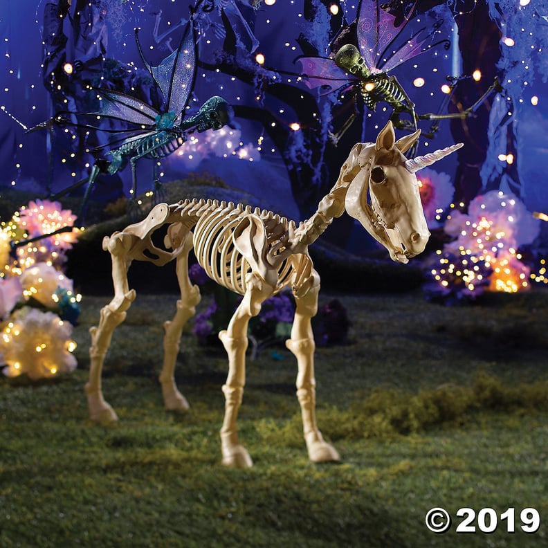 Halloween Unicorn Skeleton