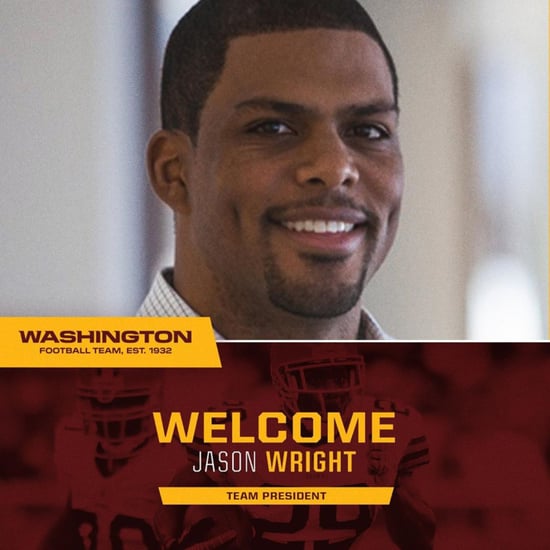 Jason Wright Is First Black President in the NFL