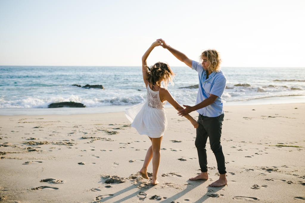 California Beach Engagement Shoot