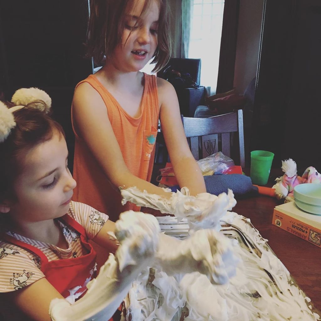 These Kids Who Were Supposed to Be Practicing Their Letters in That Shaving Cream