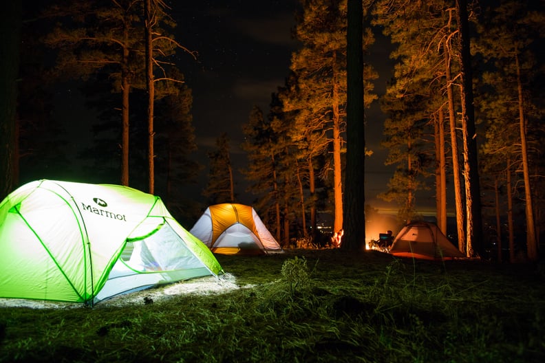 Go on a camping trip — solo or with friends.