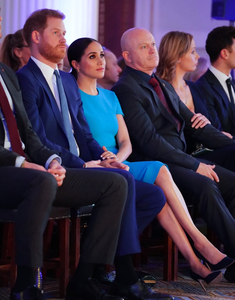 Prince Harry and Meghan Markle at the 2020 Endeavour Awards