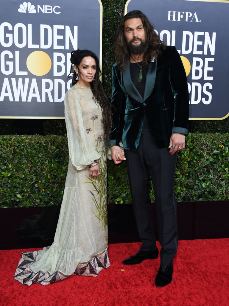 Lisa Bonet and Jason Momoa at the 2020 Golden Globes