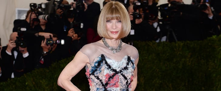 Anna Wintour's Late Night With Seth Meyers Appearance | POPSUGAR Fashion