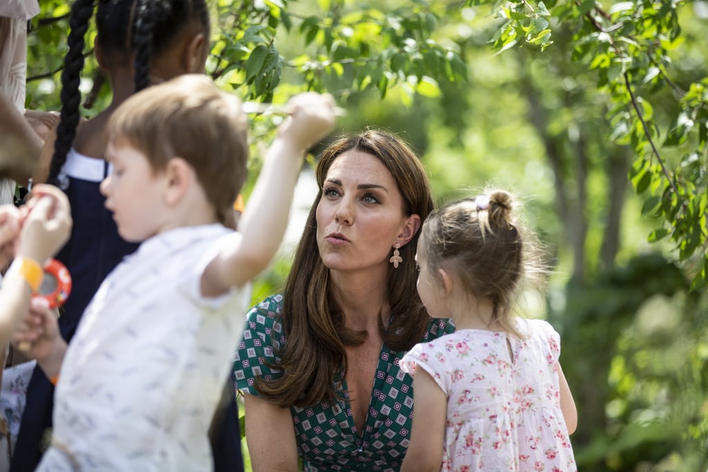 Kate Middleton Hampton Court Palace Garden Visit 2019