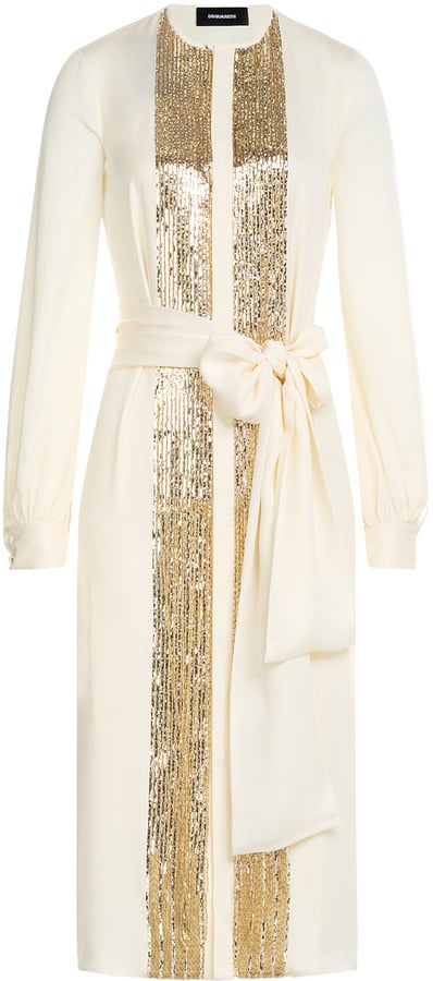 Dsquared2 Embellished Silk Dress ($2,895)