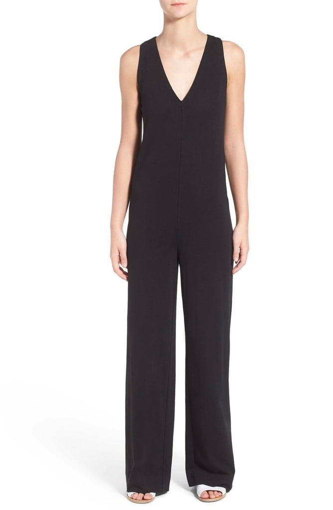 James Perse Double V-Neck Palazzo Jumpsuit ($365)