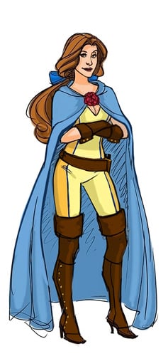 Superhero Belle Superhero Belle