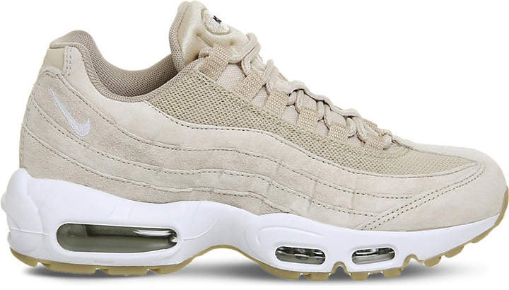 Nike 95 Suede and Mesh Sneakers