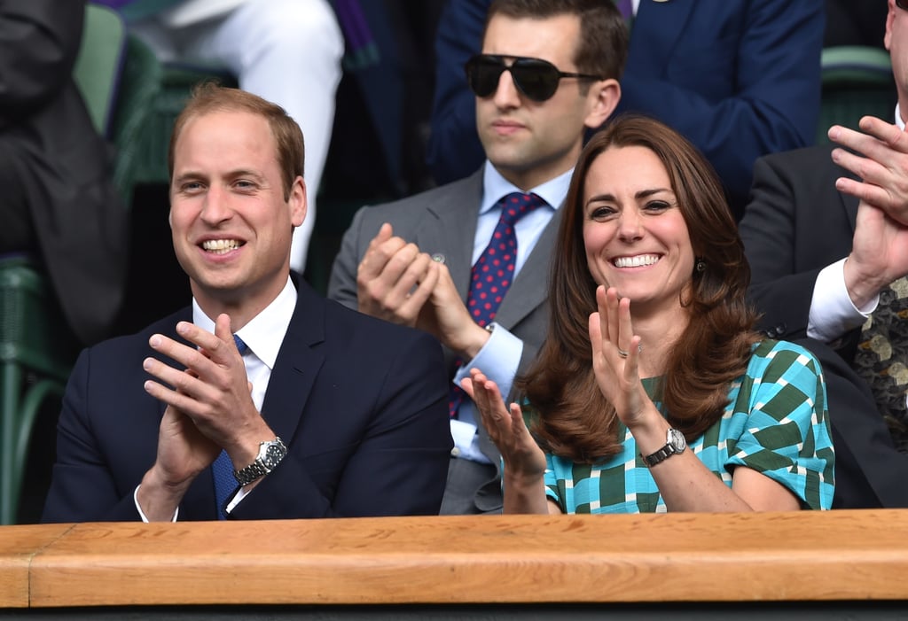 Kate and Will at Wimbledon 2014