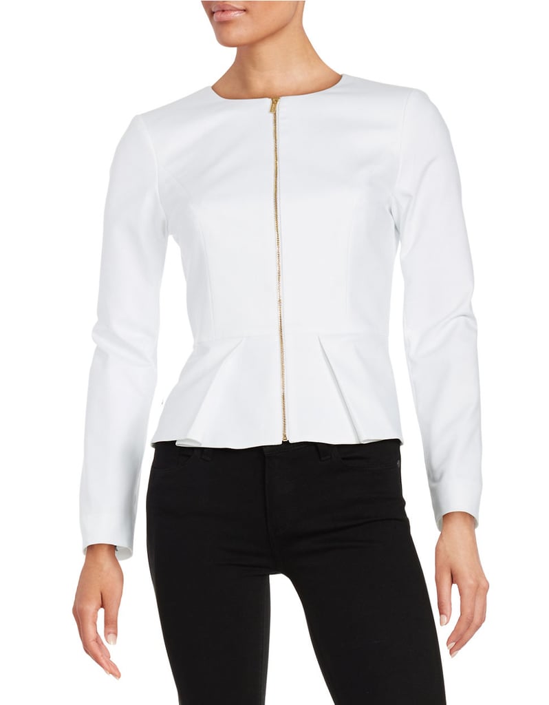 Calvin Klein Peplum Blazer ($129)