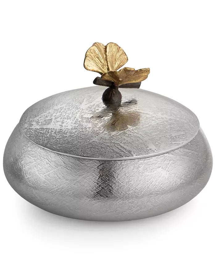 Michael Aram 2-Pc. Butterfly Ginkgo Lidded Trinket Box