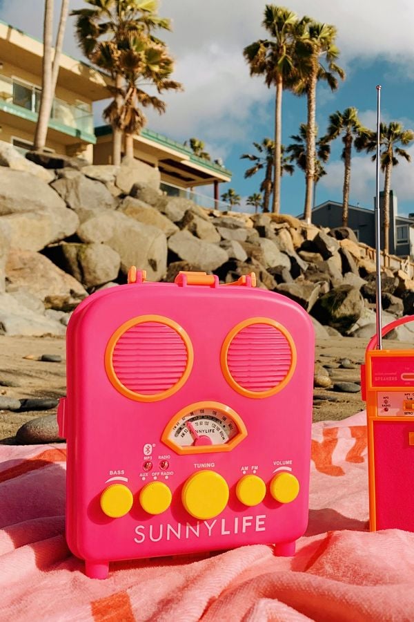 Sunnylife Beach Sounds Bluetooth Radio Speaker
