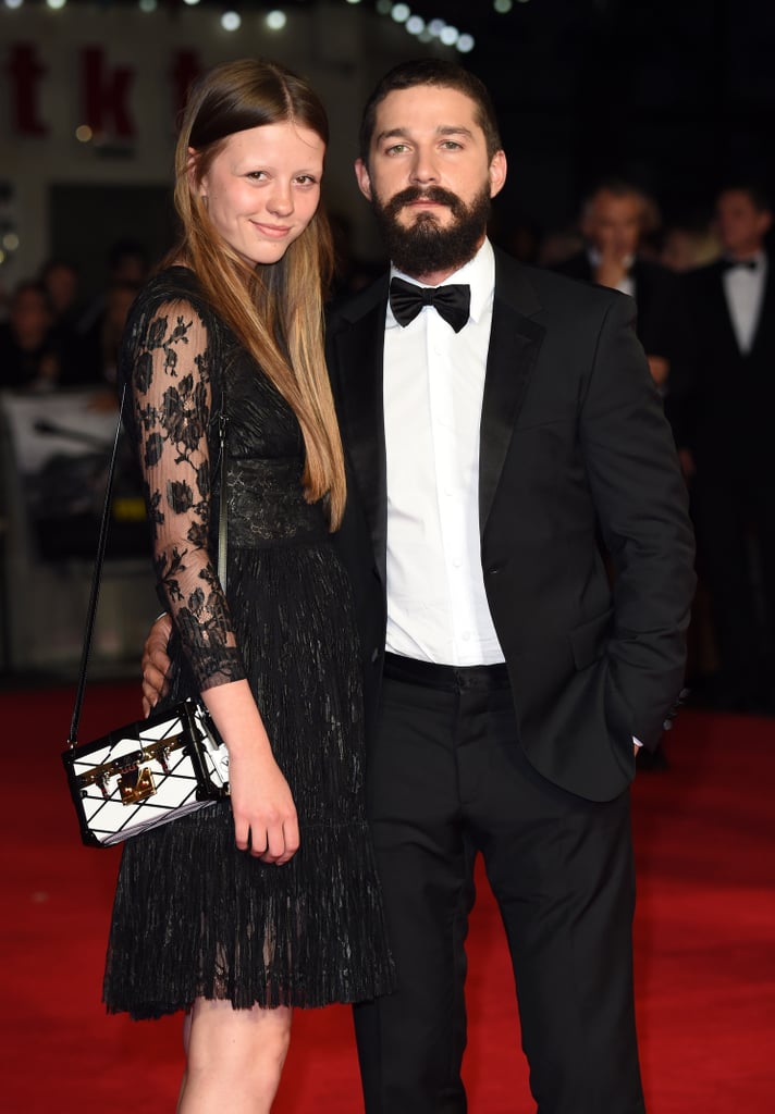 Shia LaBeouf and Mia Goth