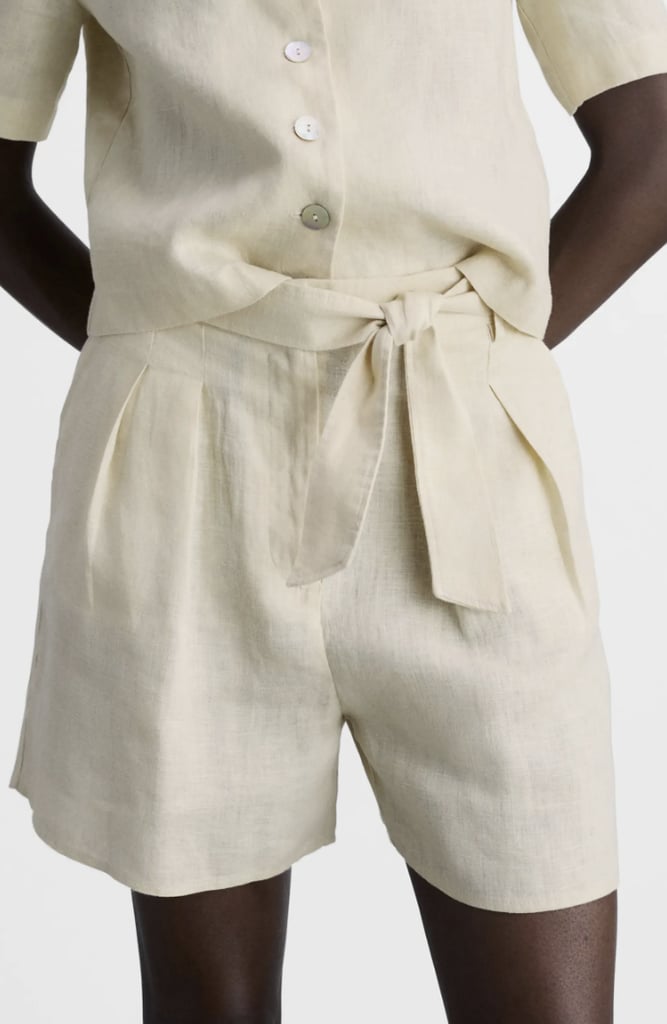 Swap Your Tailored Pants For Linen Shorts