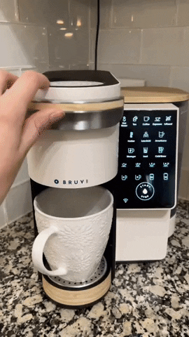 BRUVI The Bruvi Bundle, Single-Serve Coffee System