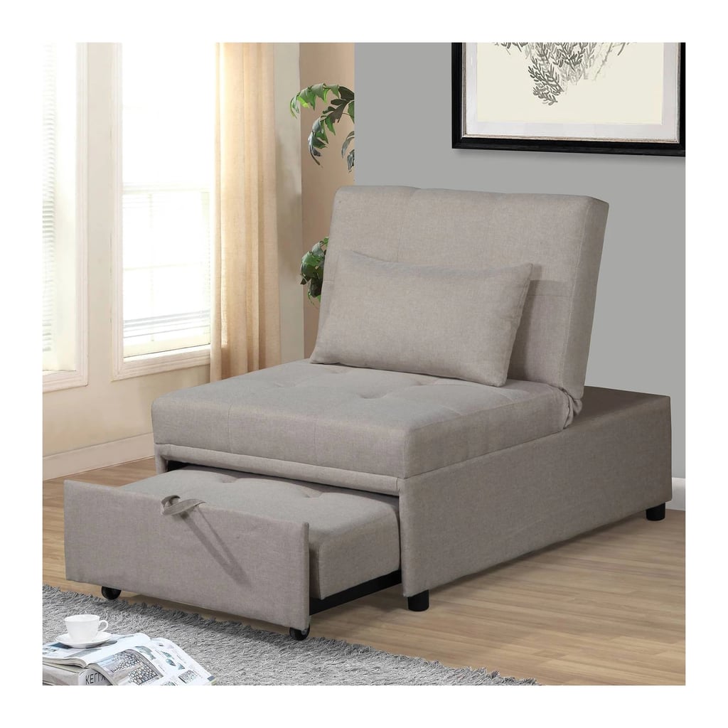 Home Source Convertible Chair with Pillow