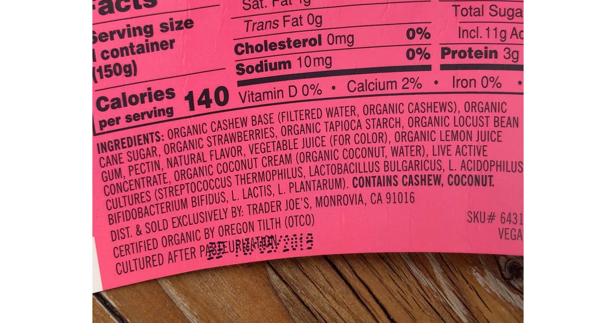 trader joes cashew yogurt