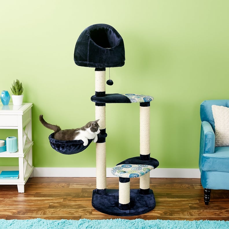 The Ultimate Hangout: Midwest Feline Nuvo Resort 60-in Faux Fur Cat Tree