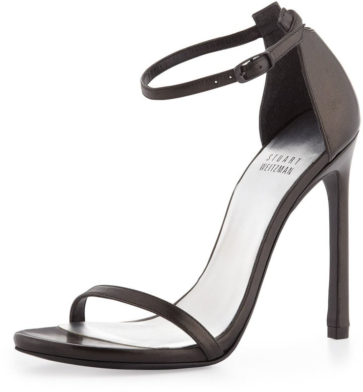 Stuart Weitzman Nudist Ankle-Strap Sandal ($385)