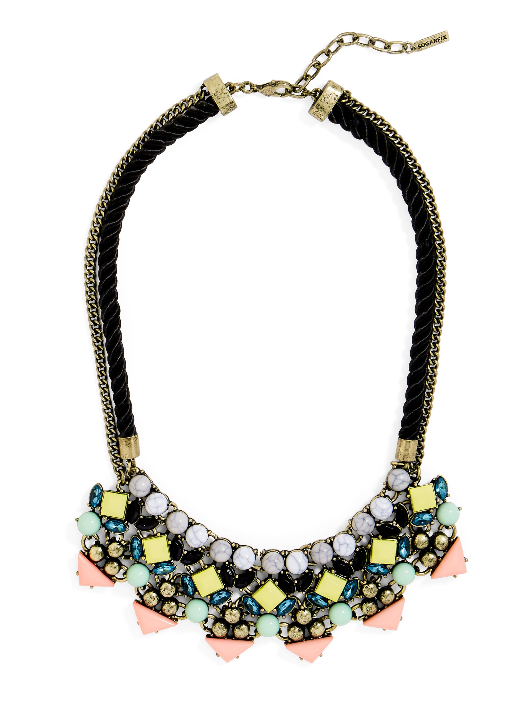 Target Mixed Media Bib Necklace 
