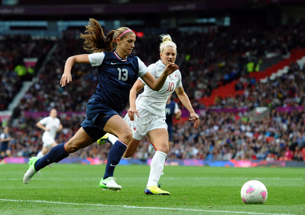 Alex Morgan at the 2012 London Olympic Games