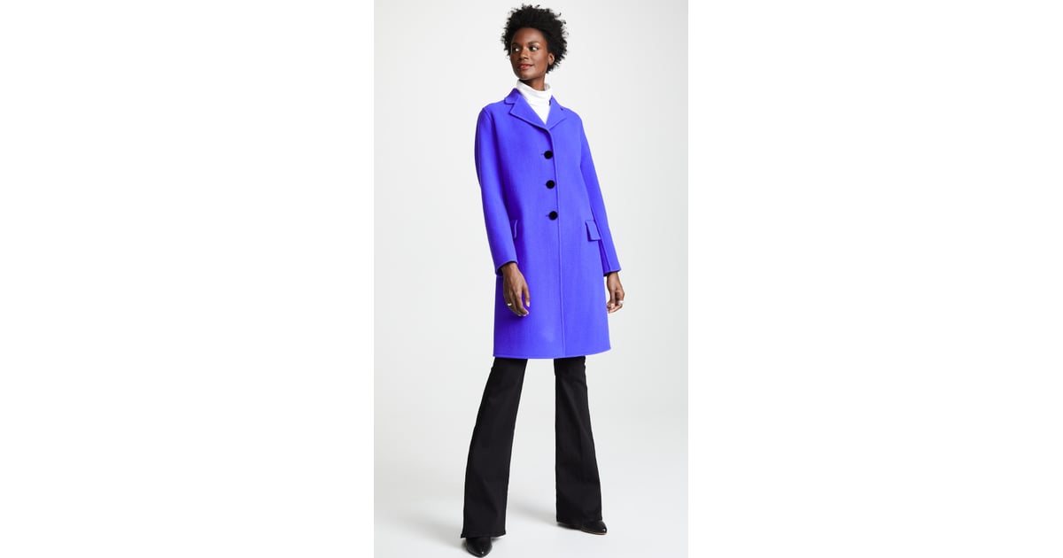 marc jacobs notch collar coat