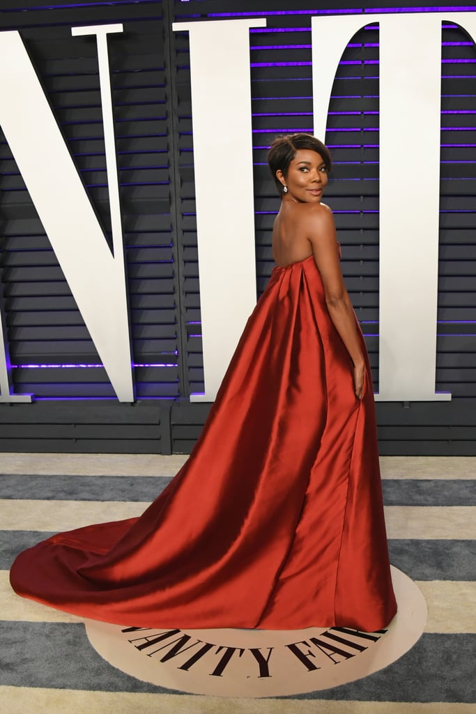 Gabrielle Union's Short Hair 2019 Vanity Fair Oscars Party