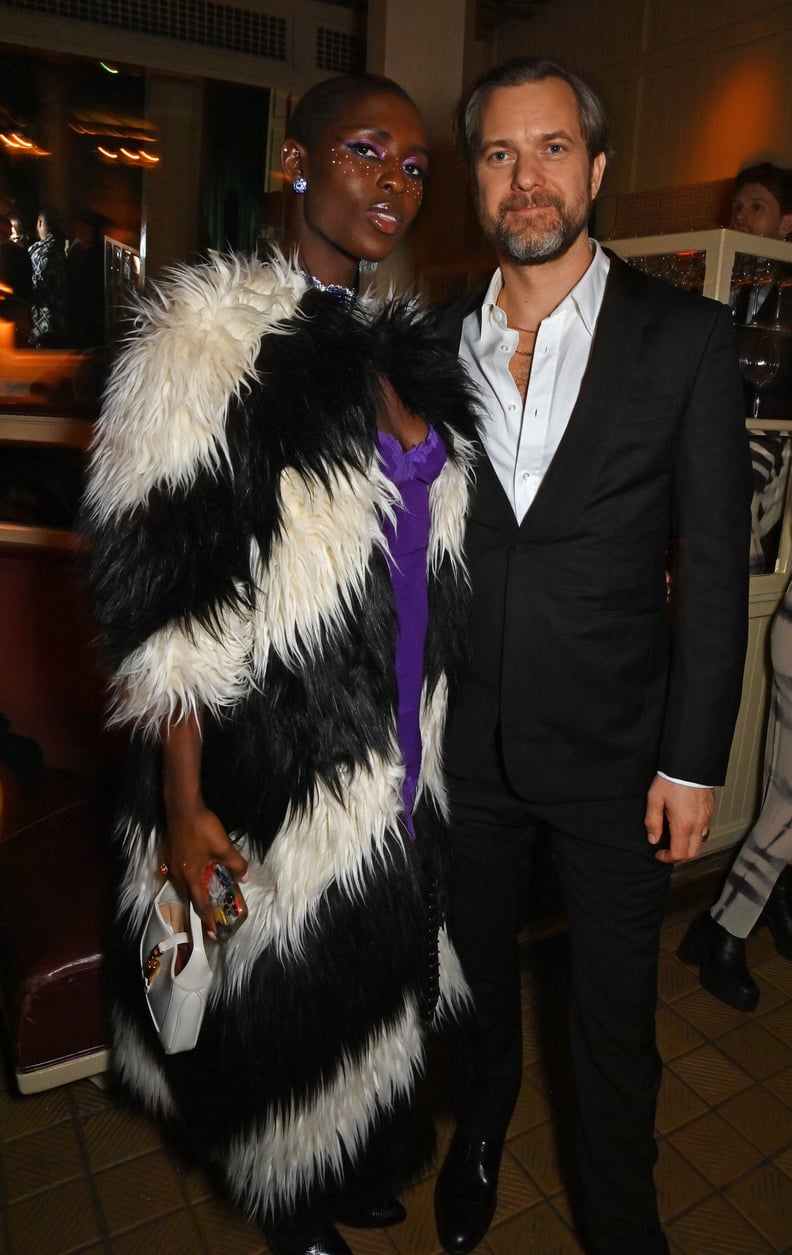 Jodie Turner-Smith and Joshua Jackson at the Netflix 2023 BAFTAs Afterparty