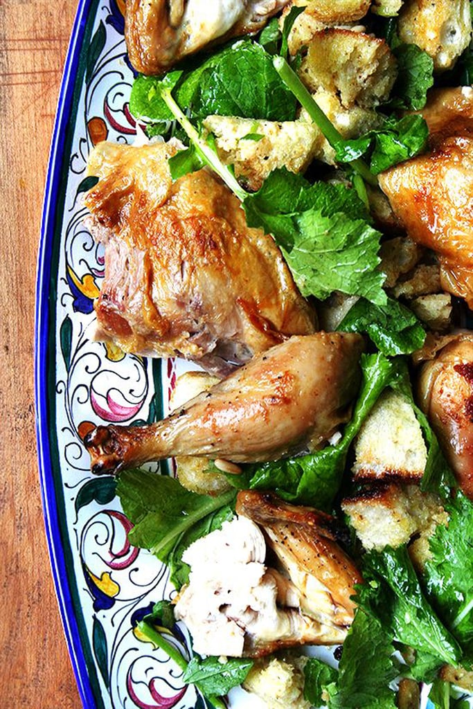 Zuni Cafe Roast Chicken With Bread Salad